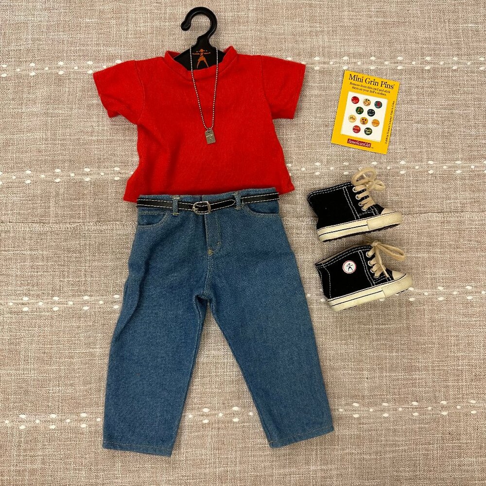 Pleasant Company American Girl of Today 1995 Blue Jean Basics Outfit Complete